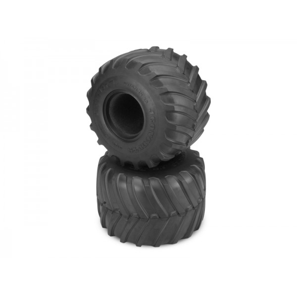 Jconcepts Firestorm Monster Truck Tires, Medium Gold Compound (2)