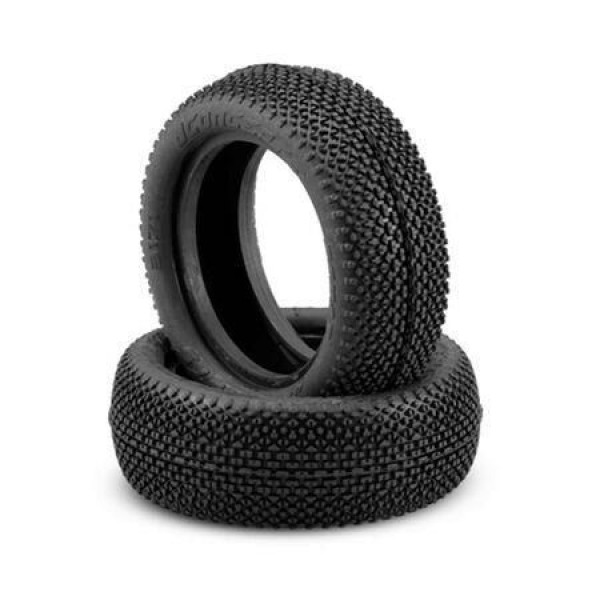 JConcepts 1/10 ReHab Tires, Aqua A2 Compound, Front Buggy (2)