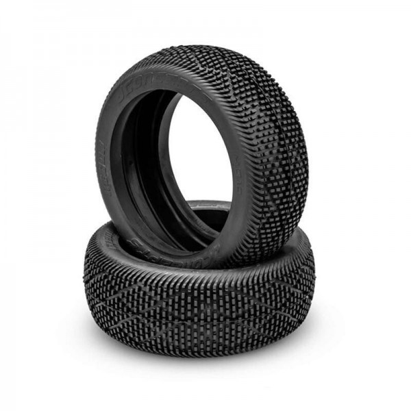 JConcepts 1/8 Recon Tires and Inserts, Buggy Tires: Aqua A2 Compound (2)