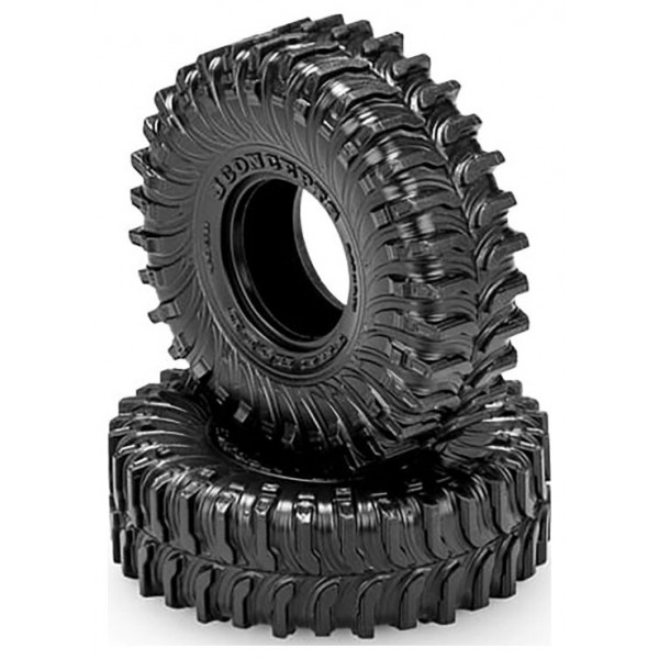 JConcepts 1/24 The Hold 1.0" Crawler Tires and Inserts, Green (2)