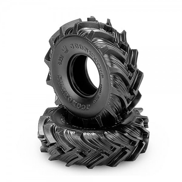 JConcepts Fling Kings 1.0" Micro Crawler Tires (63mm OD) (2) (Green)