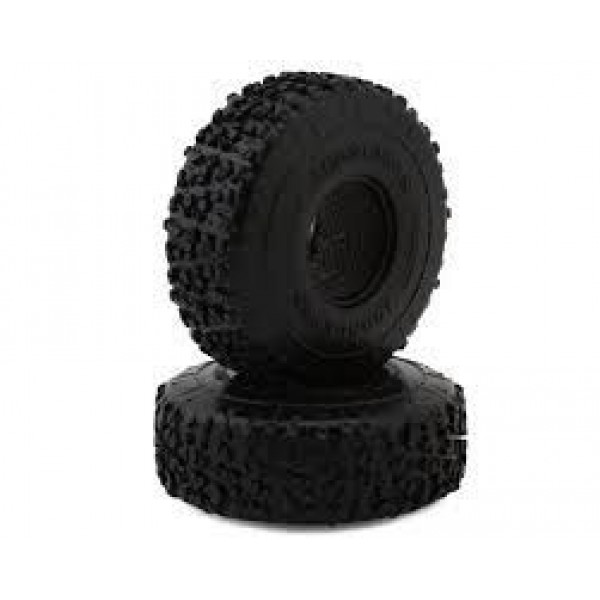 JConcepts Landmines 1.0" Micro Crawler Tires (2) (63mm OD) (Green)