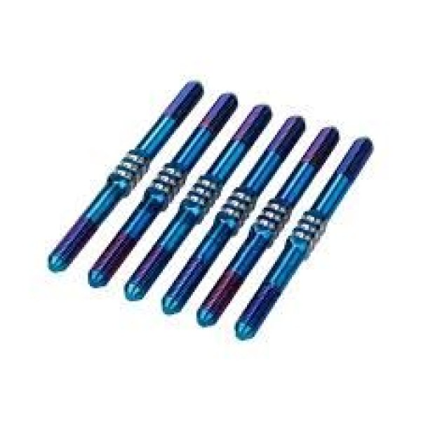 JConcepts RC10 B7/B7D Fin Titanium Turnbuckle (Burnt Blue) (6)