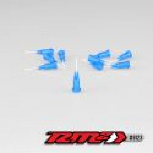 JConcepts Glue Tip Needles, Thin Bore, Blue 10pc