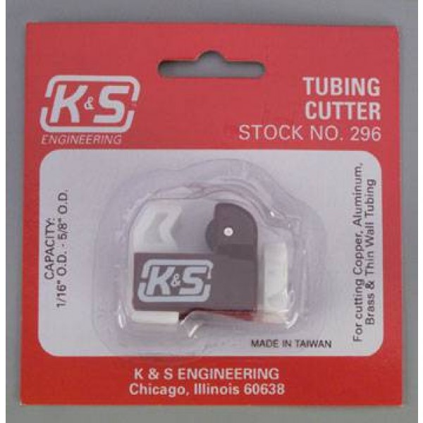 K&S Tubing Cutter, 1/16"-5/8"