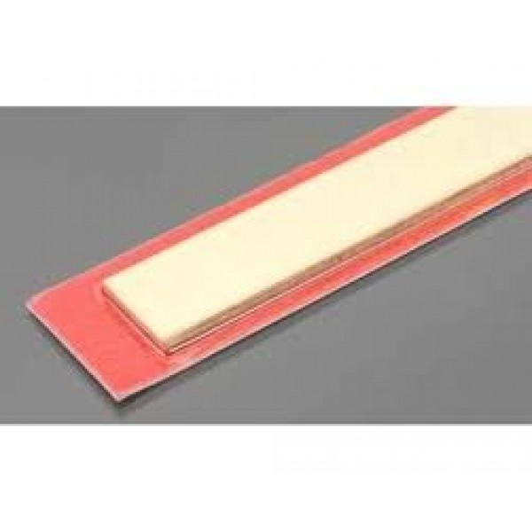 K+S Precision Metals Brass Strip: 1mm Thick x 18mm Wide x 300mm Long (3 Pieces)