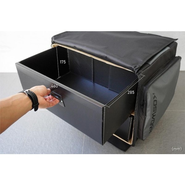 KosWork 1/10 Dual Drawer Buggy Bag (2 Large)