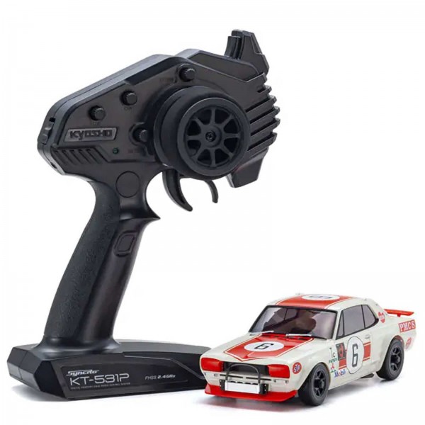 Kyosho Mini-Z 1972 Nissan Skyline GT-R Mini-Z AWD RTR, Red