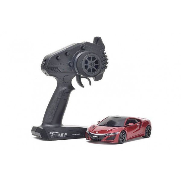 Kyosho MR-03 RWD Mini-Z with NSX Valencia Body ReadySet, Red