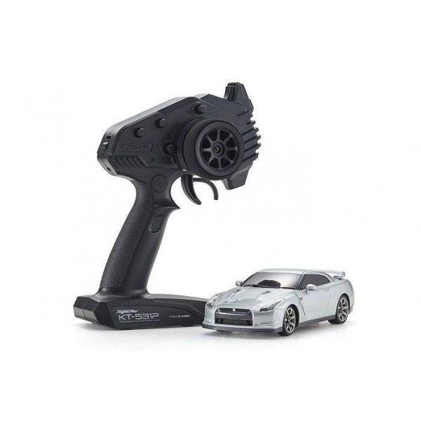 MINI-Z MR-03 Readyset RWD NISSAN GT-R (R35) Ultimate, Metal Silver