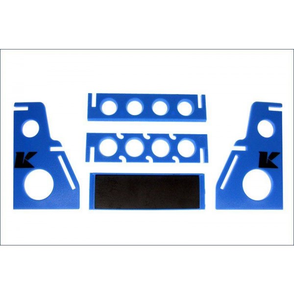 Kyosho Shock Rebuild Stand with Magent, Blue