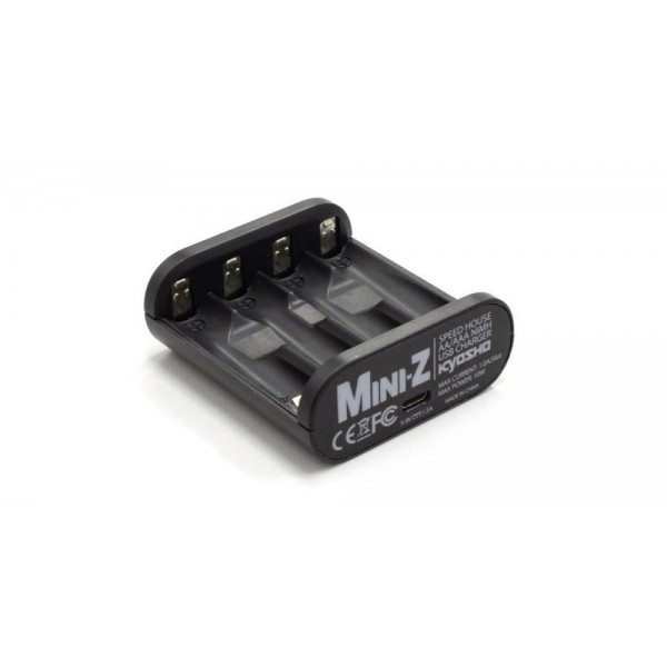 Kyosho USB Charger (Ni-Mh / AA & AAA) Speed House
