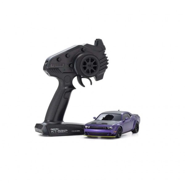 Kyosho Mini-Z AWD MA-020 Dodge Challenger SRT Hellcat Redeye Plum Crazy