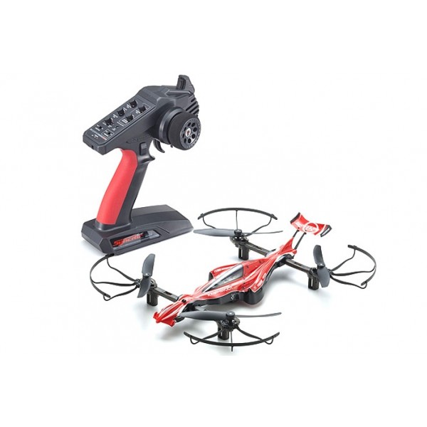 Kyosho 1/18 Drone Racer Shining Red G-Zero Readyset