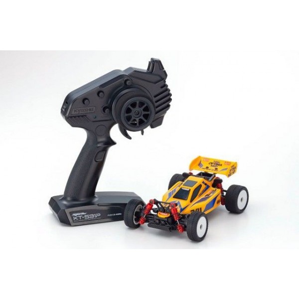 Kyosho Mini-Z Turbo Optima Readyset, Mid Yellow