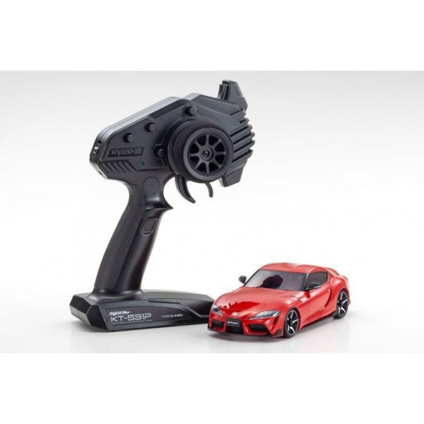 Kyosho MA-020 AWD Mini-Z Readyset, Toyota GR Supra Body, Red