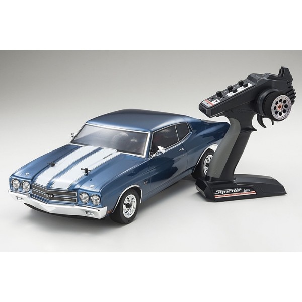 Kyosho Fazer Vei Fathom 1/10 4WD Brushless 1970 Chevelle, Blue