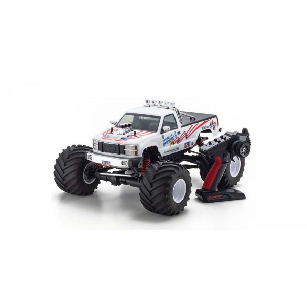 Kyosho USA-1 VE 1/8 Scale Radio Controlled Brushless Motor Powered 4WD Monster Truck