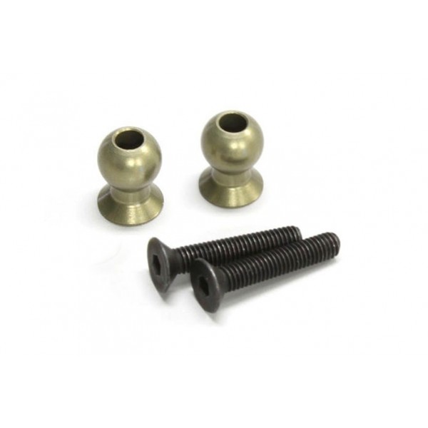 Kyosho Hard aluminum 6.8mm balls (2)