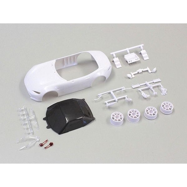 Kyosho Mazda Roadster Body with Rim, White