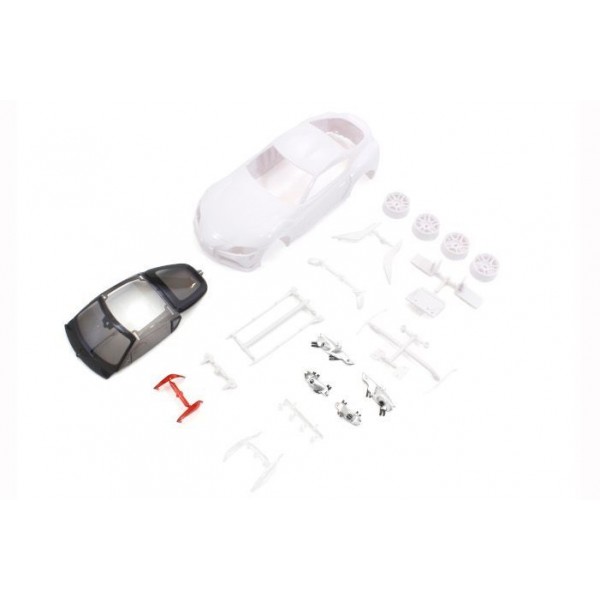 Kyosho Toyota GR Supra Body Set with Wheels, White