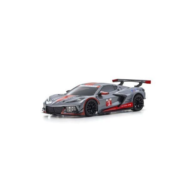 Kyosho ASC MR04W-MM CHEVROLET CORVETTE C8.R Gunmetal / Red