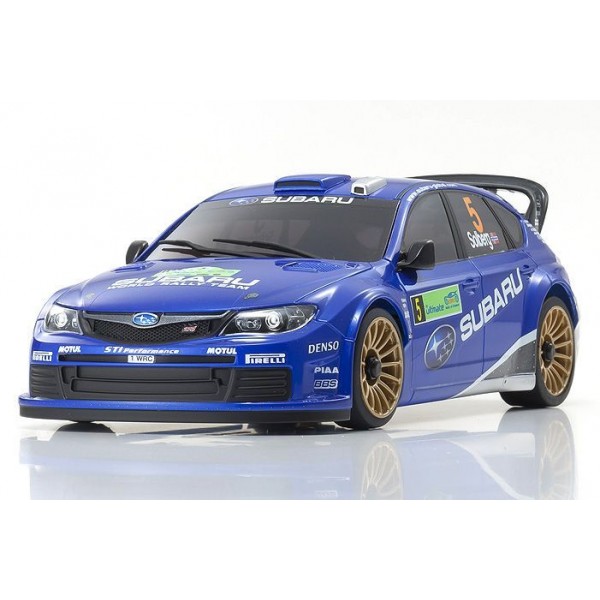 Kyosho 2008 Subaru Impreza WRC no.5 Mini-Z Autoscale Body (MA-020)