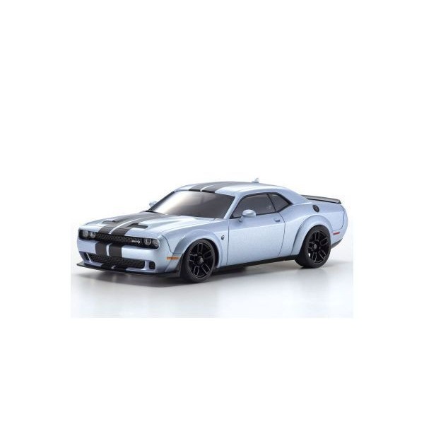 Kyosho Mini-Z Dodge Challenger SRT Hellcat Redeye Body, Nickel (MA-020)