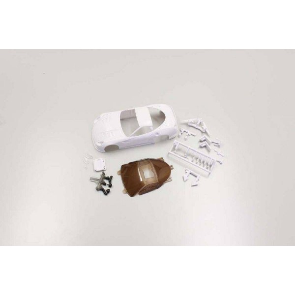 Kyosho 599XX White Body Set (Non Decorated) (Mini-Z)