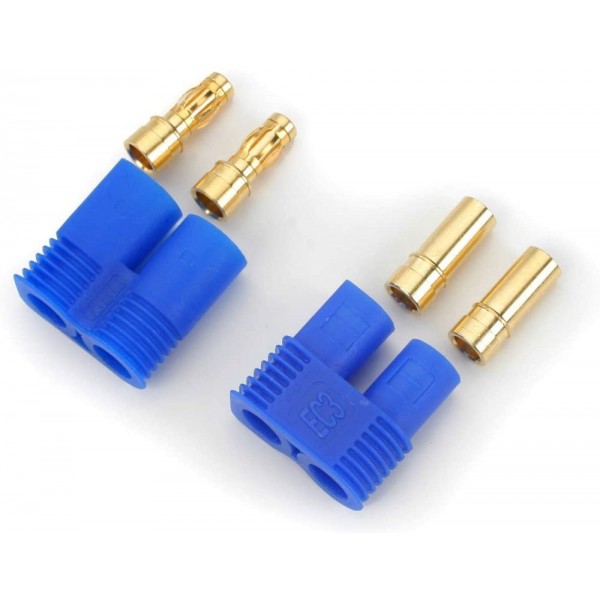 Larry's Performance RC EC3 Plug Set, Male/female