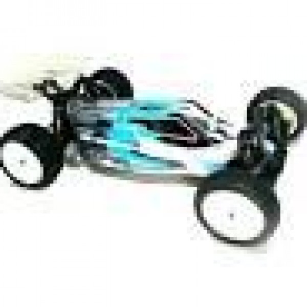 Leadfinger Racing Team Associated B6.1/B6.2 A2 1/10 Buggy Body w/Tactic Wings (Clear)