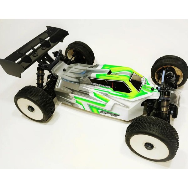 Leadfinger Racing Tekno EB48 2.0 A2.1 Tactic 1/8 Clear Buggy Body with Front Wing