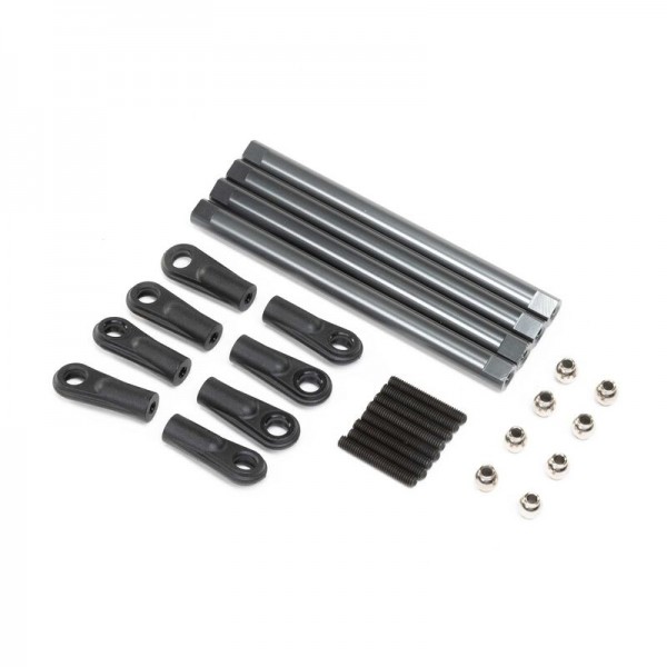 Losi Losi Lower 4-Link Bar Set, 15" Wheelbase (LMT Mega) (4)