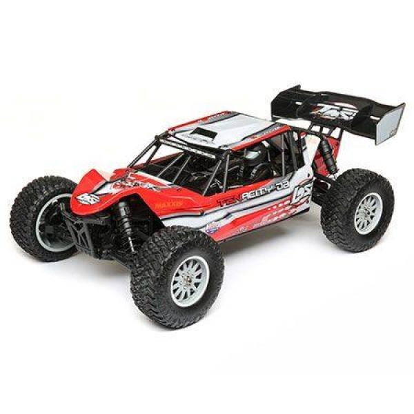 Losi TENACITY 1/10 4WD Brushless RTR Desert Buggy, red