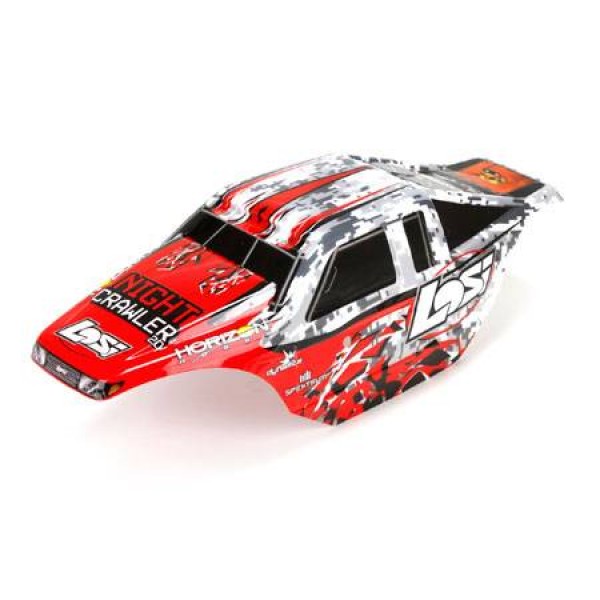 Losi Painted Body Set, red (NCR2.0)