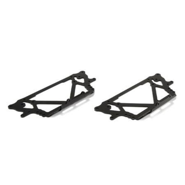 Losi Chassis Side Plate Set, Black (NCR2.0/NCR SE)