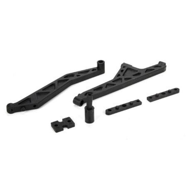 Losi Front/Rear Chassis Brace Set & Center Spacer (MTXL)