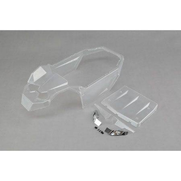 Losi Body Set, Clear (Rock Rey)