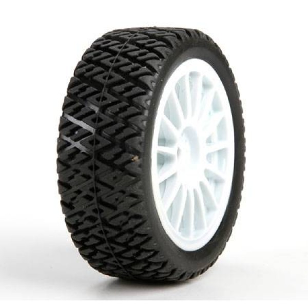 Losi Front/Rear Mounted Gravel Spec Tires (Mini Rally) (2)
