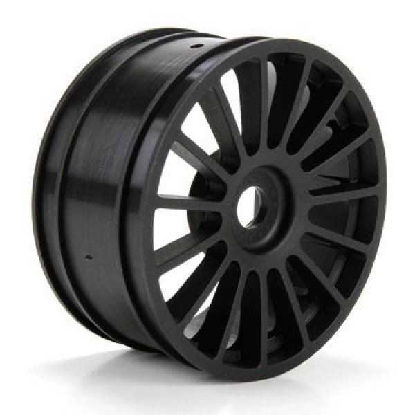 Losi Black Wheels (6IX) (2)