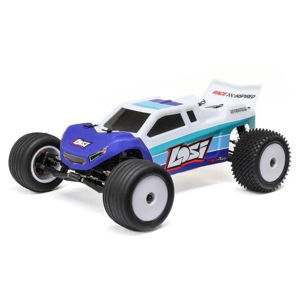Losi Mini T 2.0 BL V2 Stadium Truck RTR, Blue