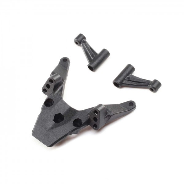 Losi Front Bulkhead/Front Brace, Left/Right (Mini-T 2.0)
