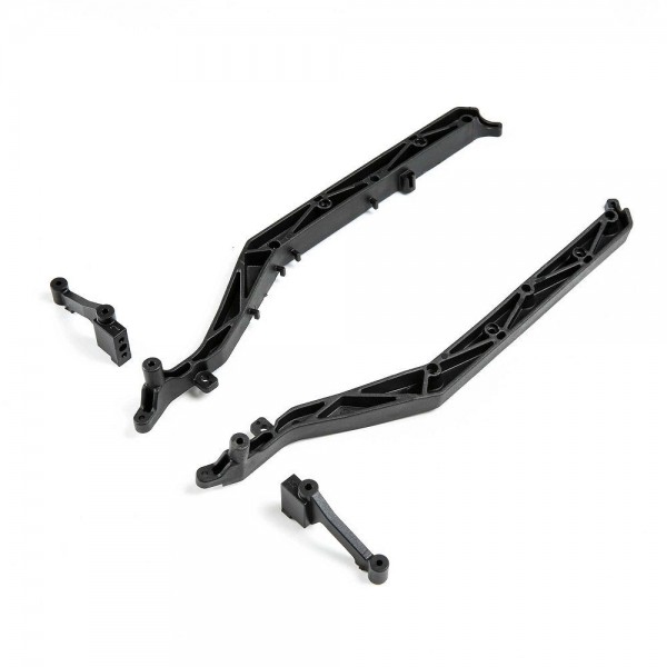 Losi Side Guard Set, Aluminum Chassis: 22S