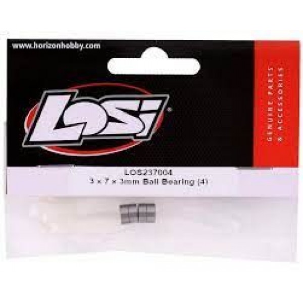 Losi 3x7x3mm Ball Bearings (4)