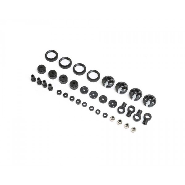 Losi Shock Plastics & Balls (LMT) (4)