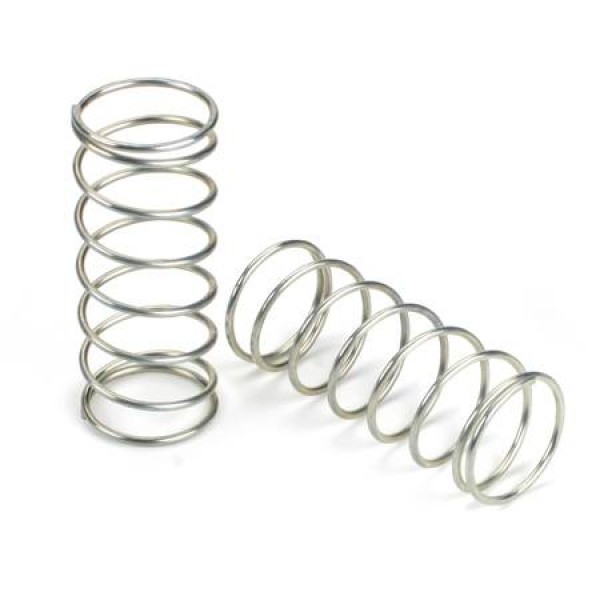 Losi 15mm Springs 2.3"x4.4 Rate, Silver (8B)