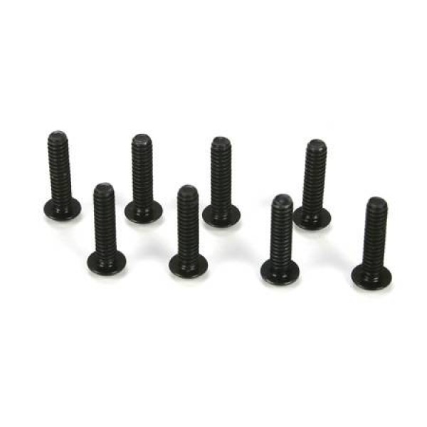 Losi Button Head Screws, 4-40x9/16 (8)