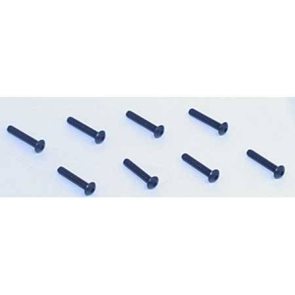 Losi Button Head Cap Screws, 2-56x1/2" (8)