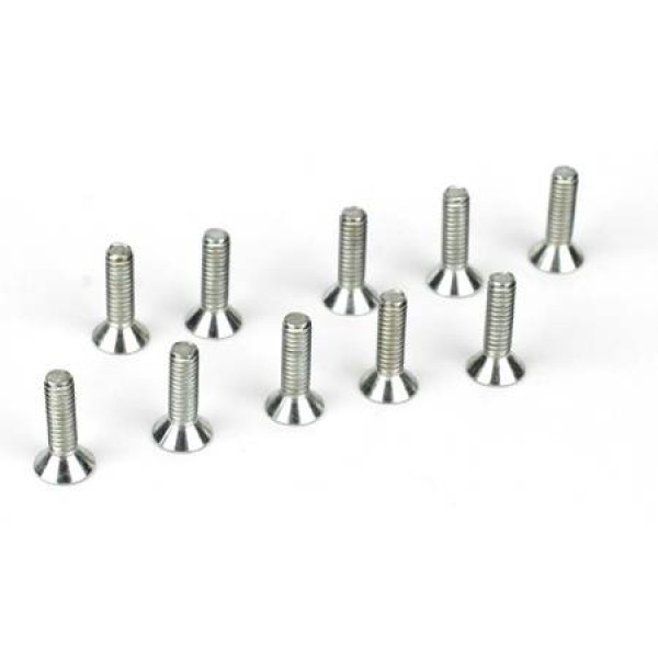 Losi Flat Head Screws, 5-40x1/2" (10)