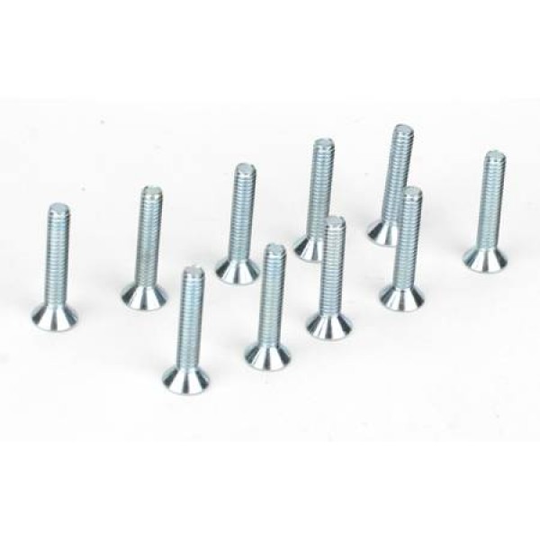 Losi Flat Head Screws, 5-40x3/4" (10)